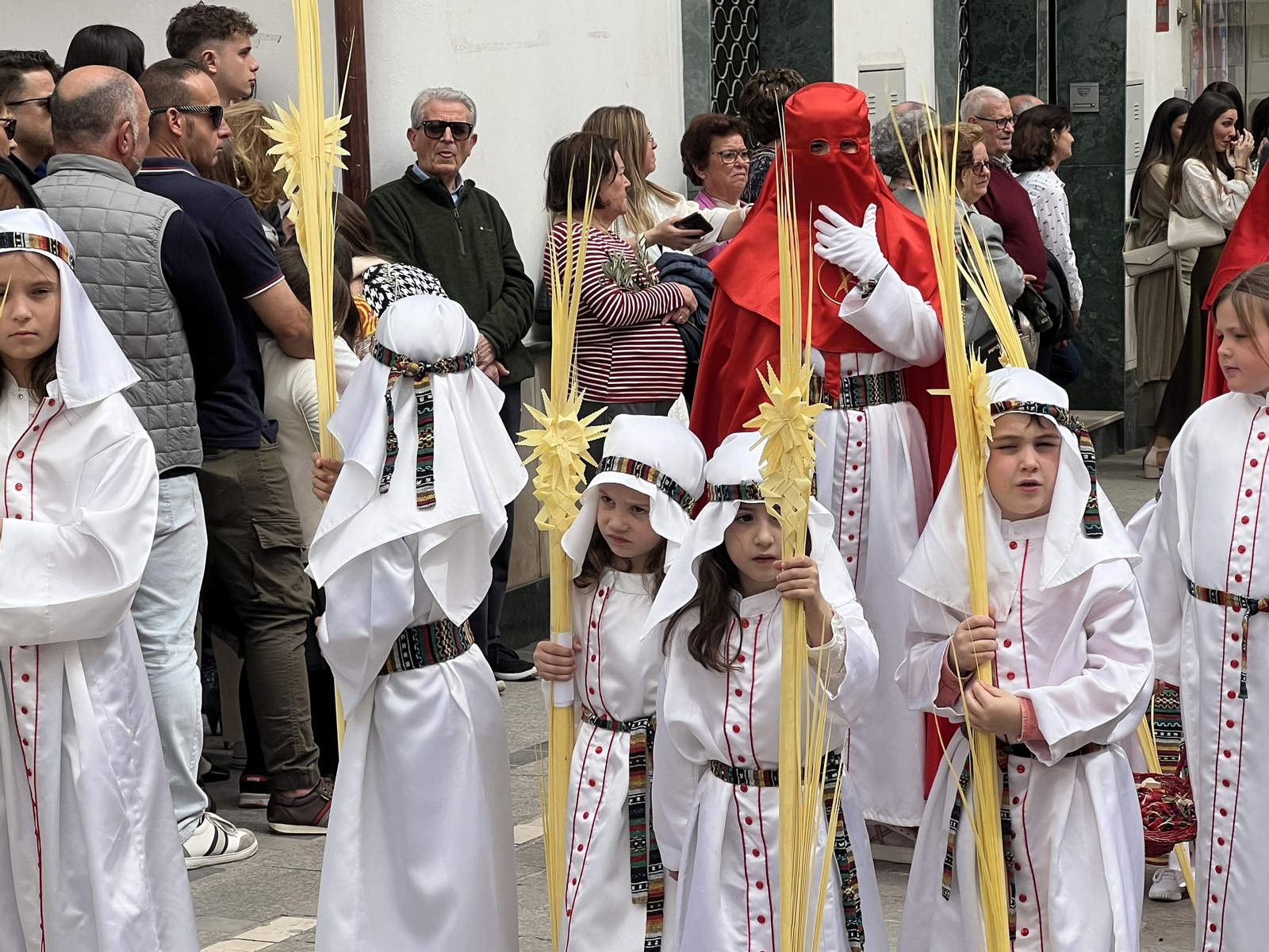 La procesión de La Pollinica de Priego de Córdoba el Domingo de Ramos 2024, en imágenes