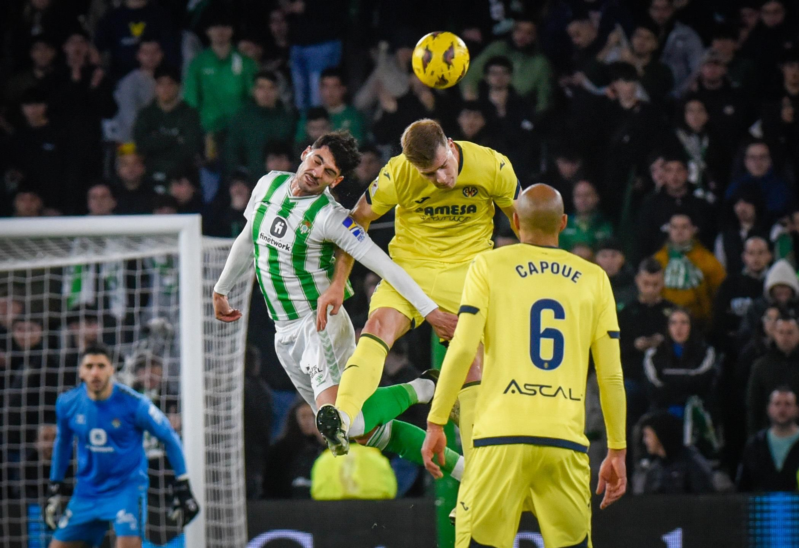 Las imágenes del Real Betis-Villarreal