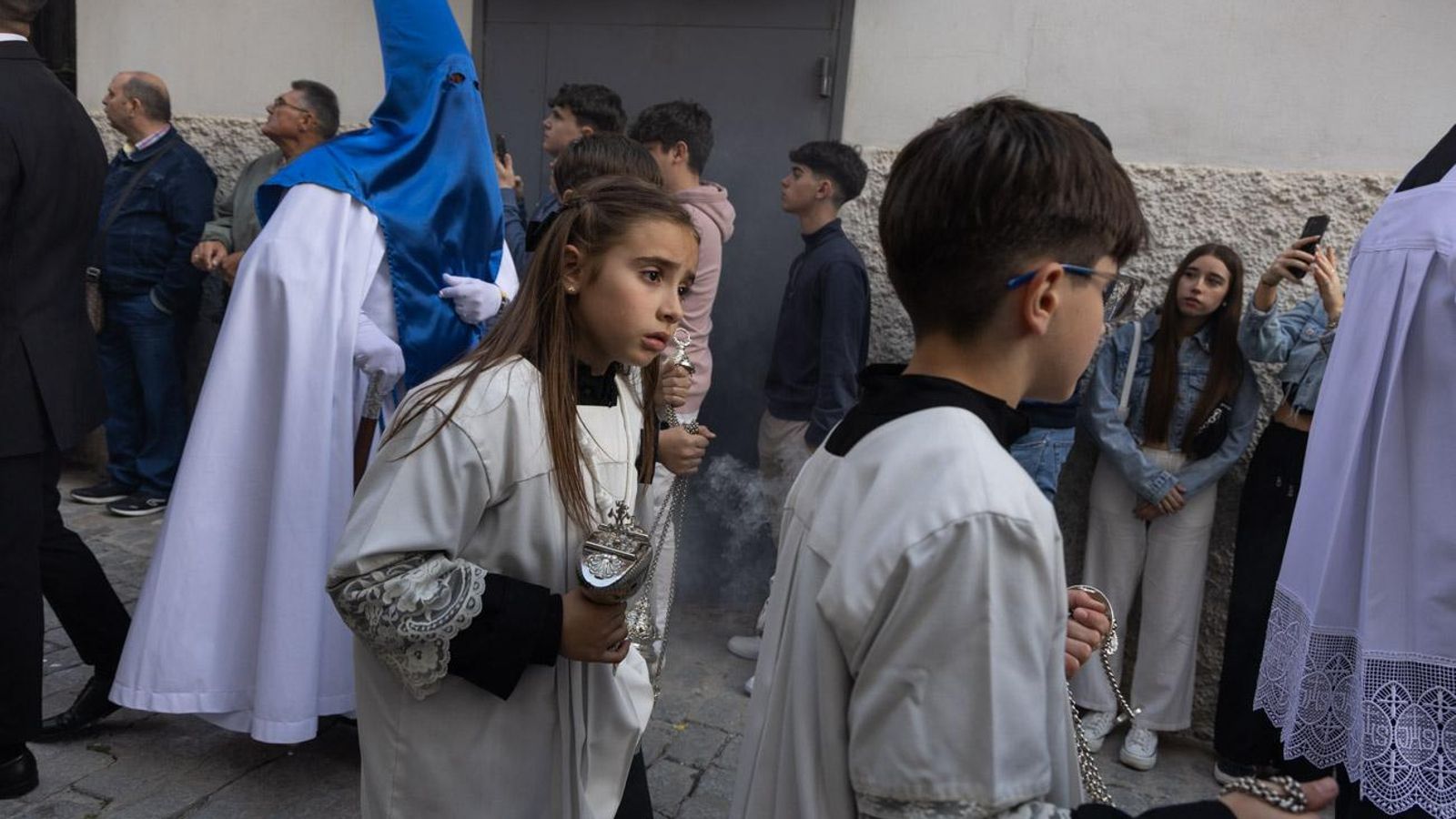 Los jiennenses se recrean con la cofradía de los Estudiantes un nuevo Lunes Santo