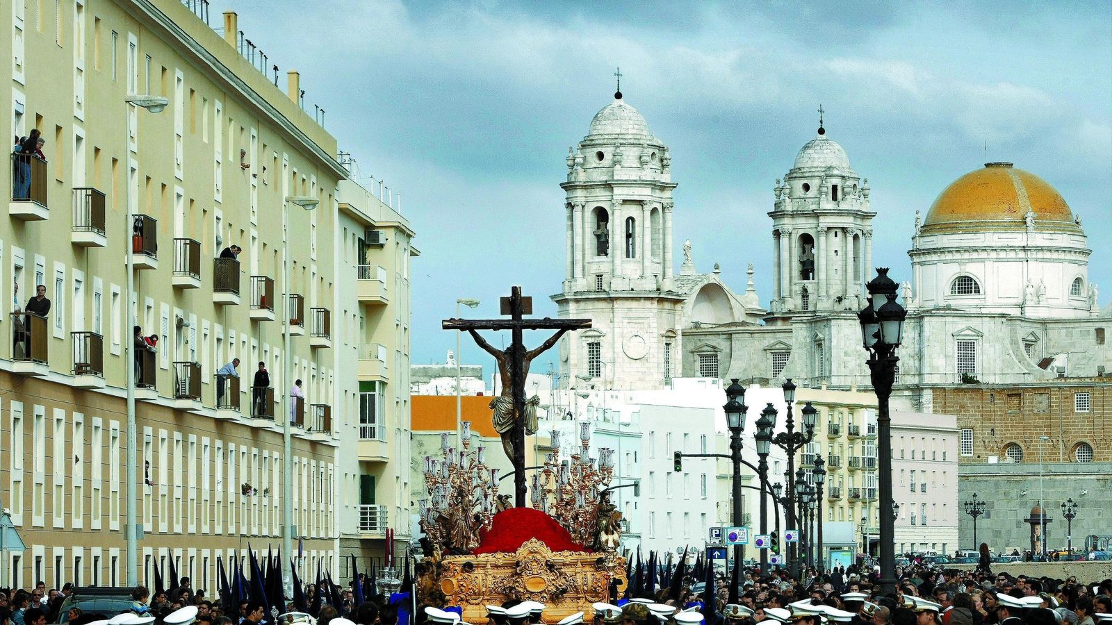 El Cristo de la Misericordia por el Campo del Sur