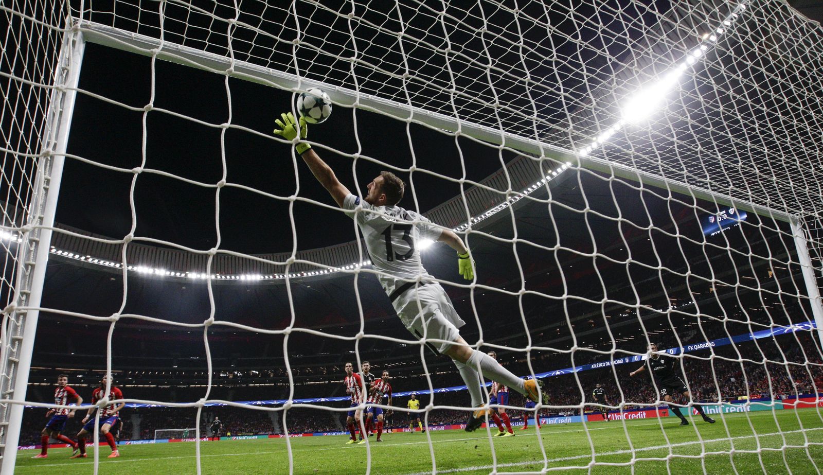 Las imágenes del Atlético-Qarabag