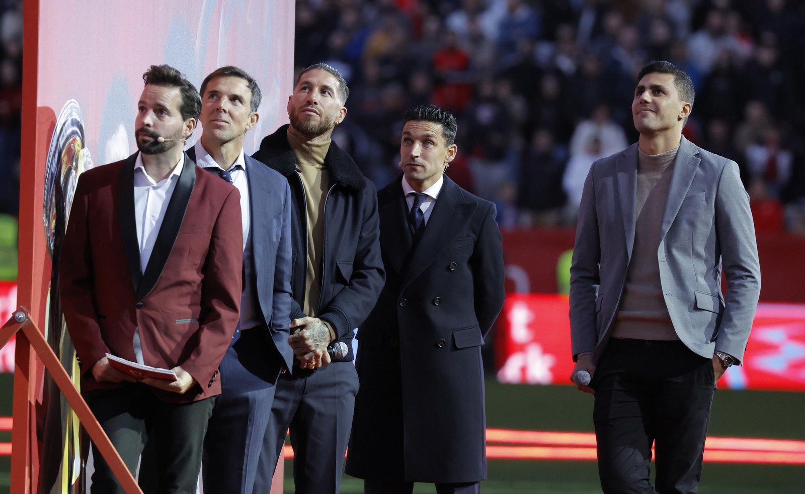 Las imágenes del homenaje a Jesús Navas