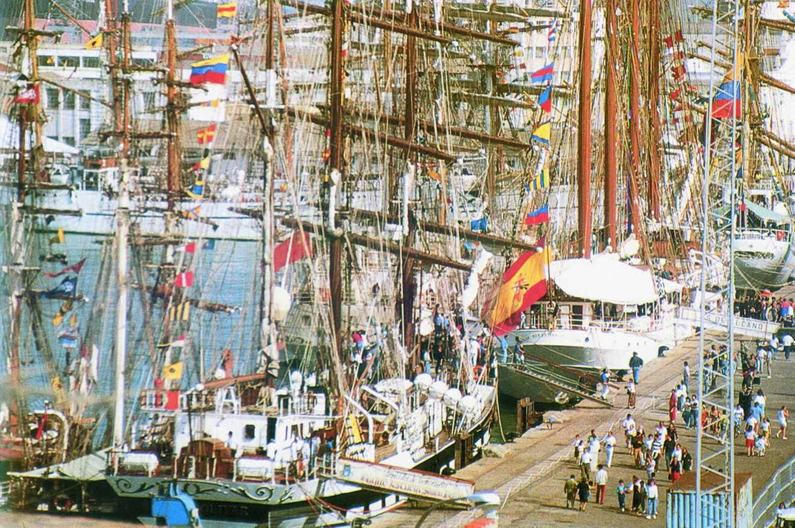 Imágenes de las grandes regatas que ha acogido Cádiz