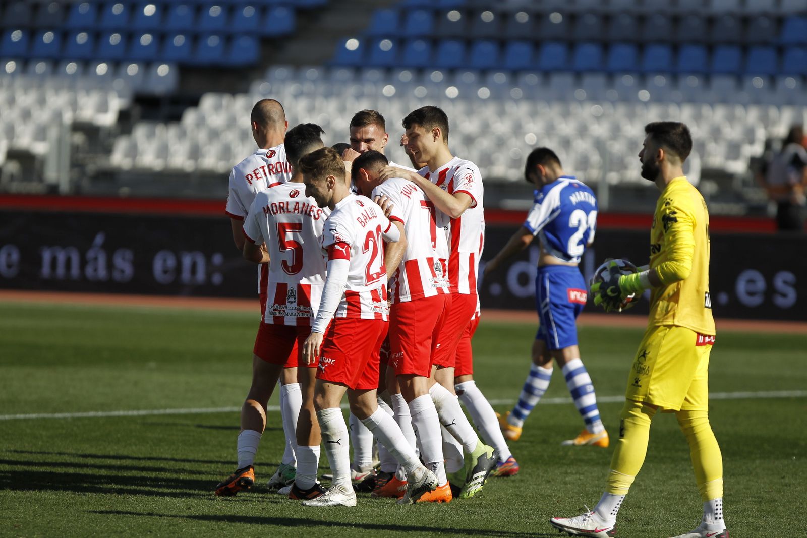 Fotogalería U.D. Almería-Deportivo Alavés. Copa del Rey
