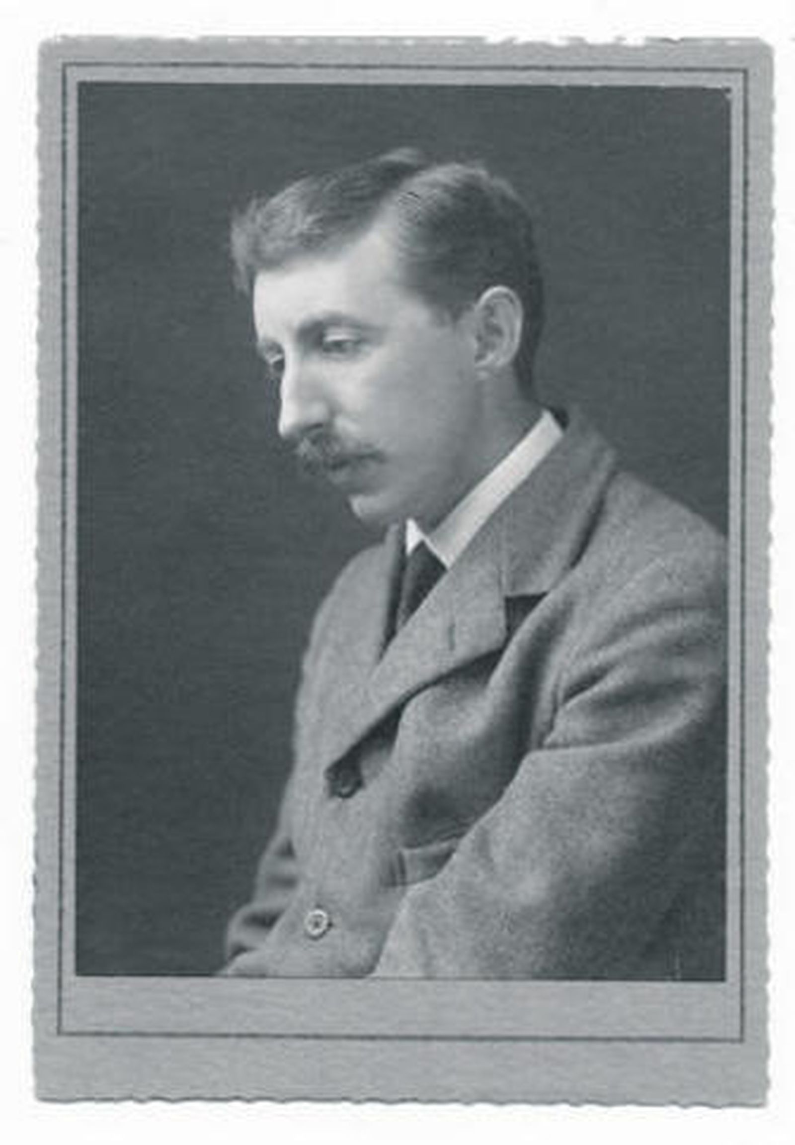 El escritor británico E. M. Forster.