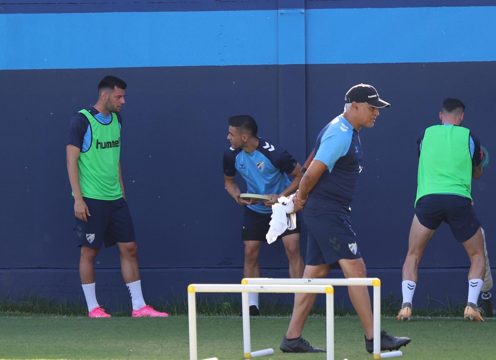 El primer entrenamiento de Roko Baturina y Luismi Sánchez, en fotos