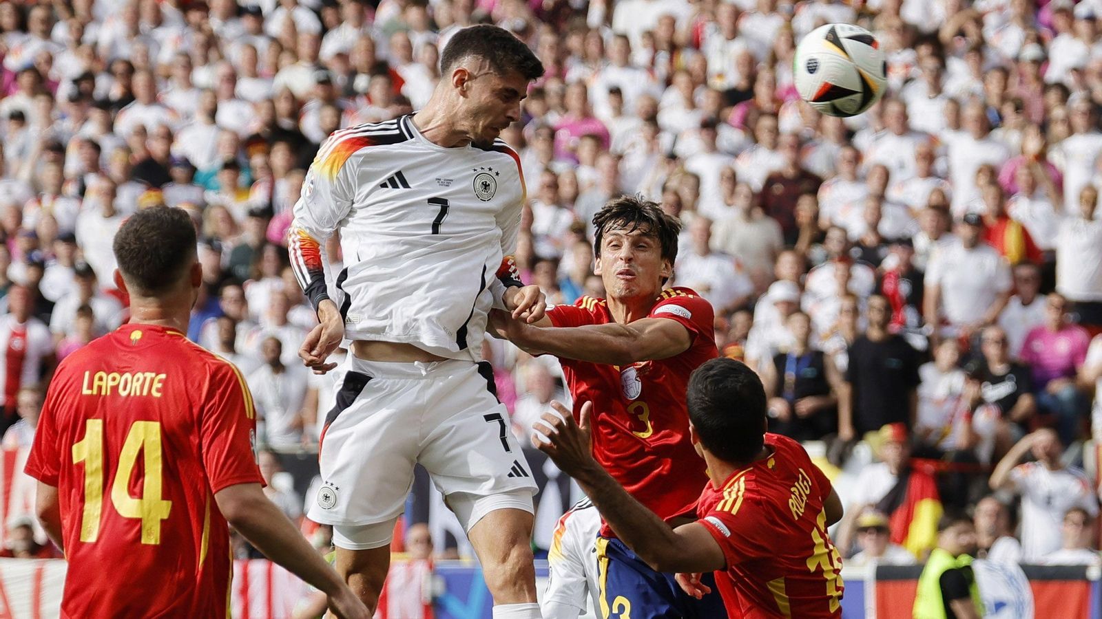 Las mejores fotos del España - Alemania