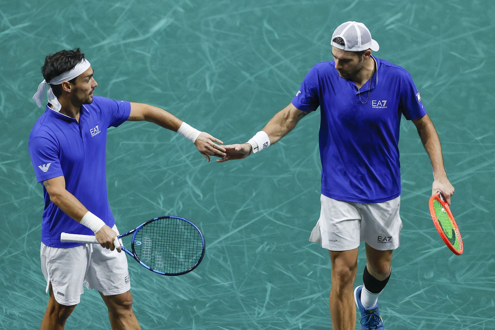 Italia-Estados Unidos de dobles en la Copa Davis de Málaga