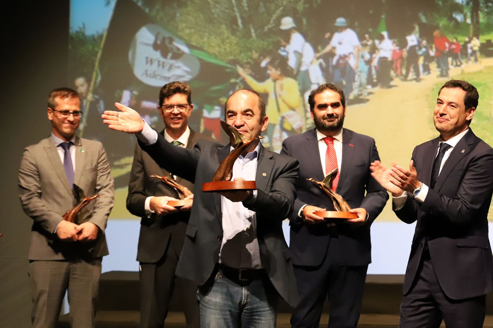 Imágenes del acto del 50 aniversario de Doñana