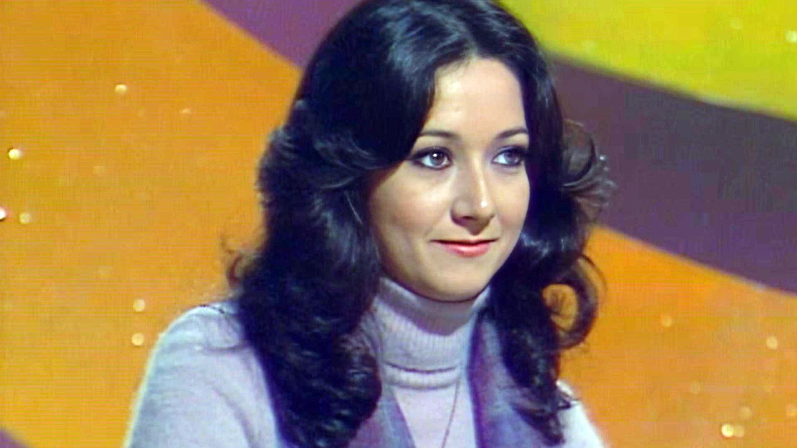 Ana Rosa Quintana en su primera aparición en TVE