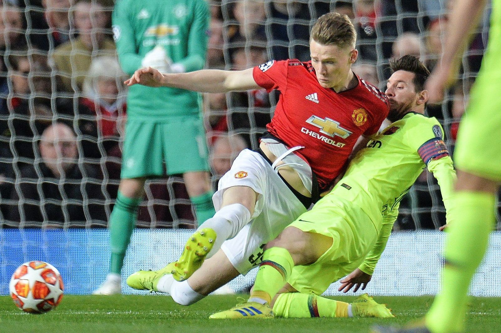 Las imágenes del Manchester United-Barcelona FC