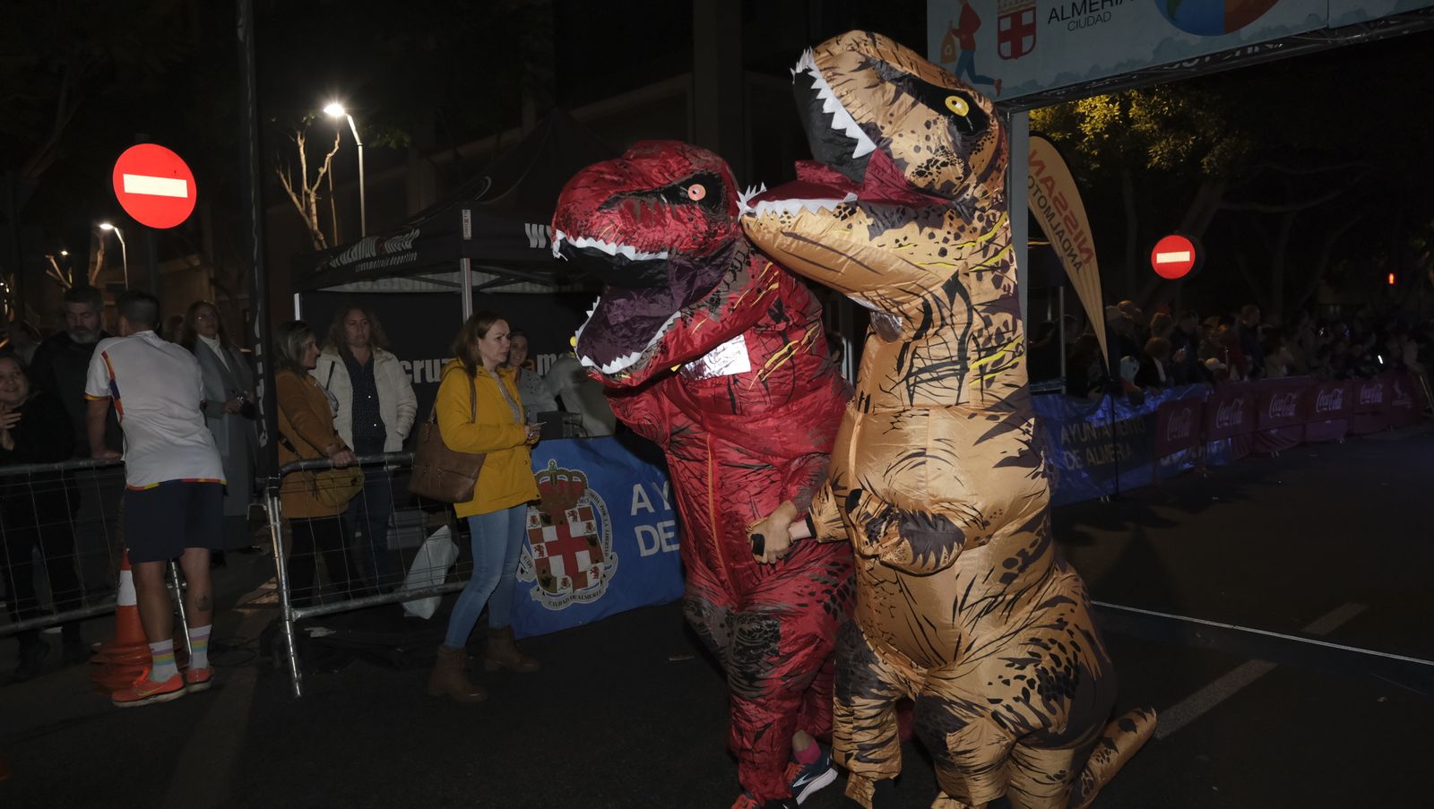 Imágenes de la XIV edición de la San Silvestre de Almería