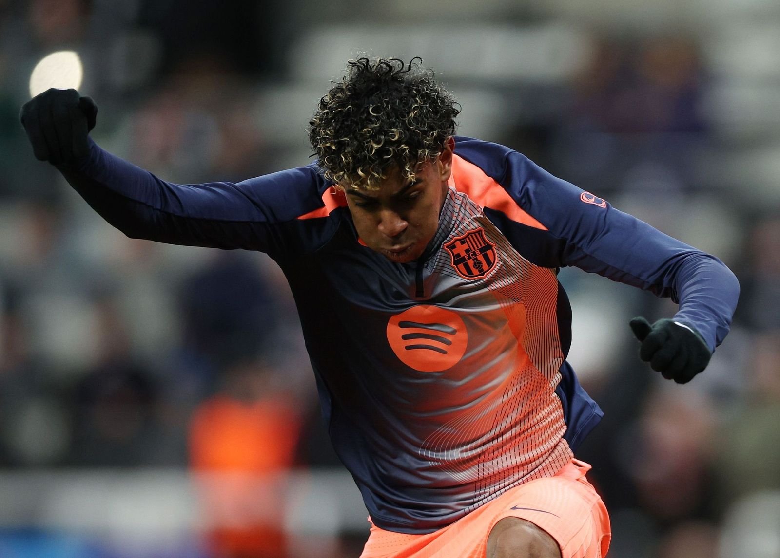 Las fotos del Newcastle-Barcelona