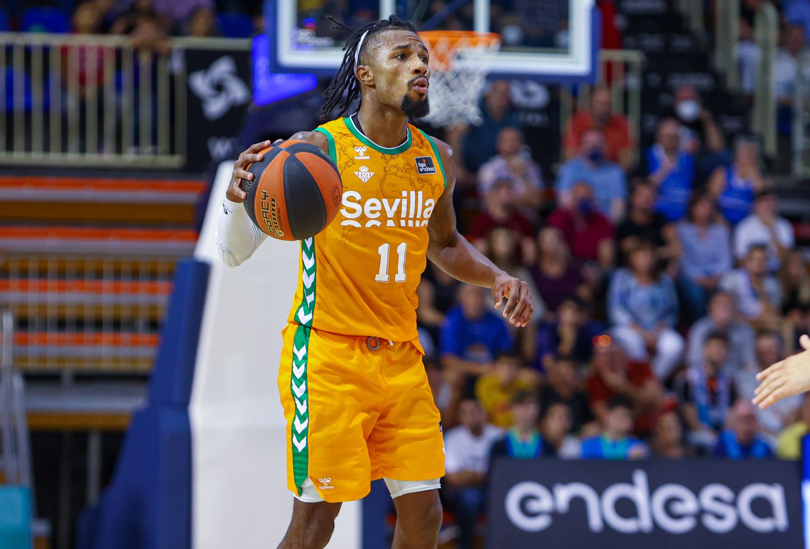 Shannon Evans, en el Fernando Martín de Fuenlabrada.