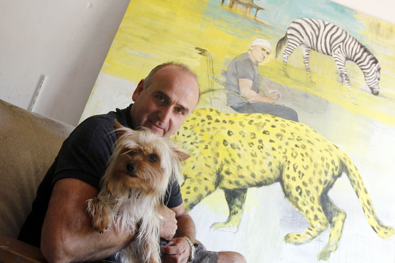 El artista Juan Vida, en una imagen de archivo.