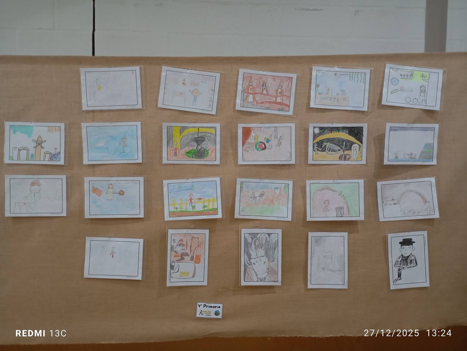 Algunos de los dibujos.