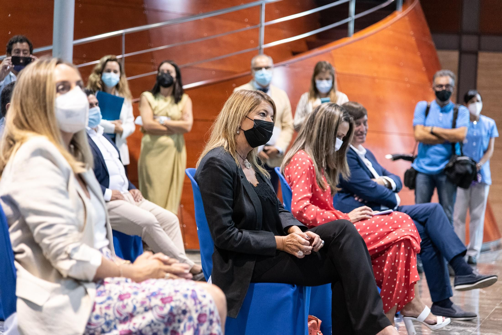 Imágenes de la presentación de la marina del Odiel del Puerto de Huelva