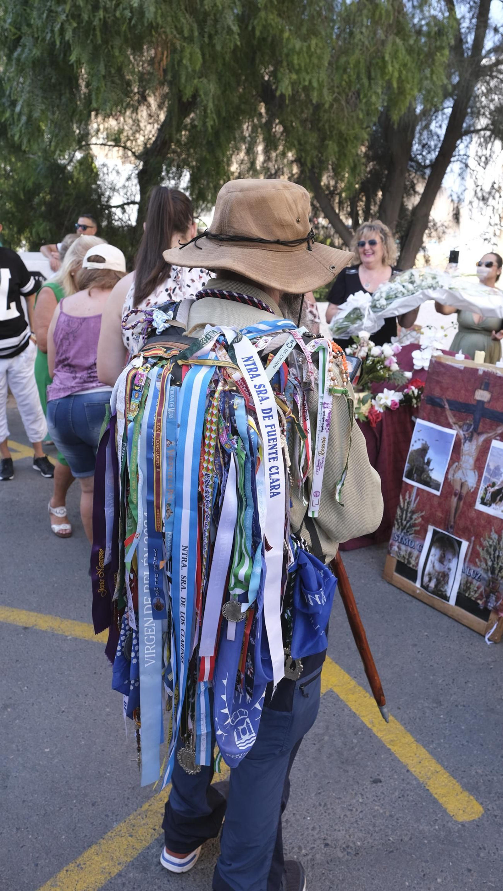Procesión marítima de la Virgen del Carmen en Aguadulce (Roquetas de Mar), en imágenes