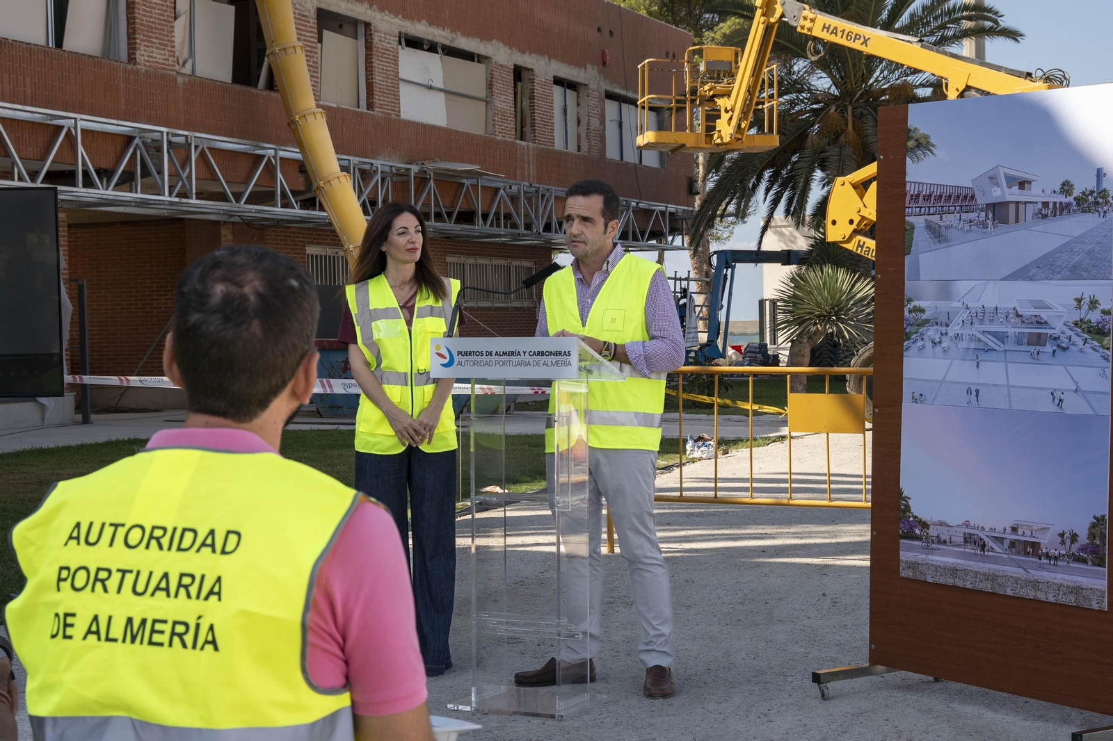 Diseño de los futuros establecimientos de restauración que se ubicarán en el Muelle de Levante