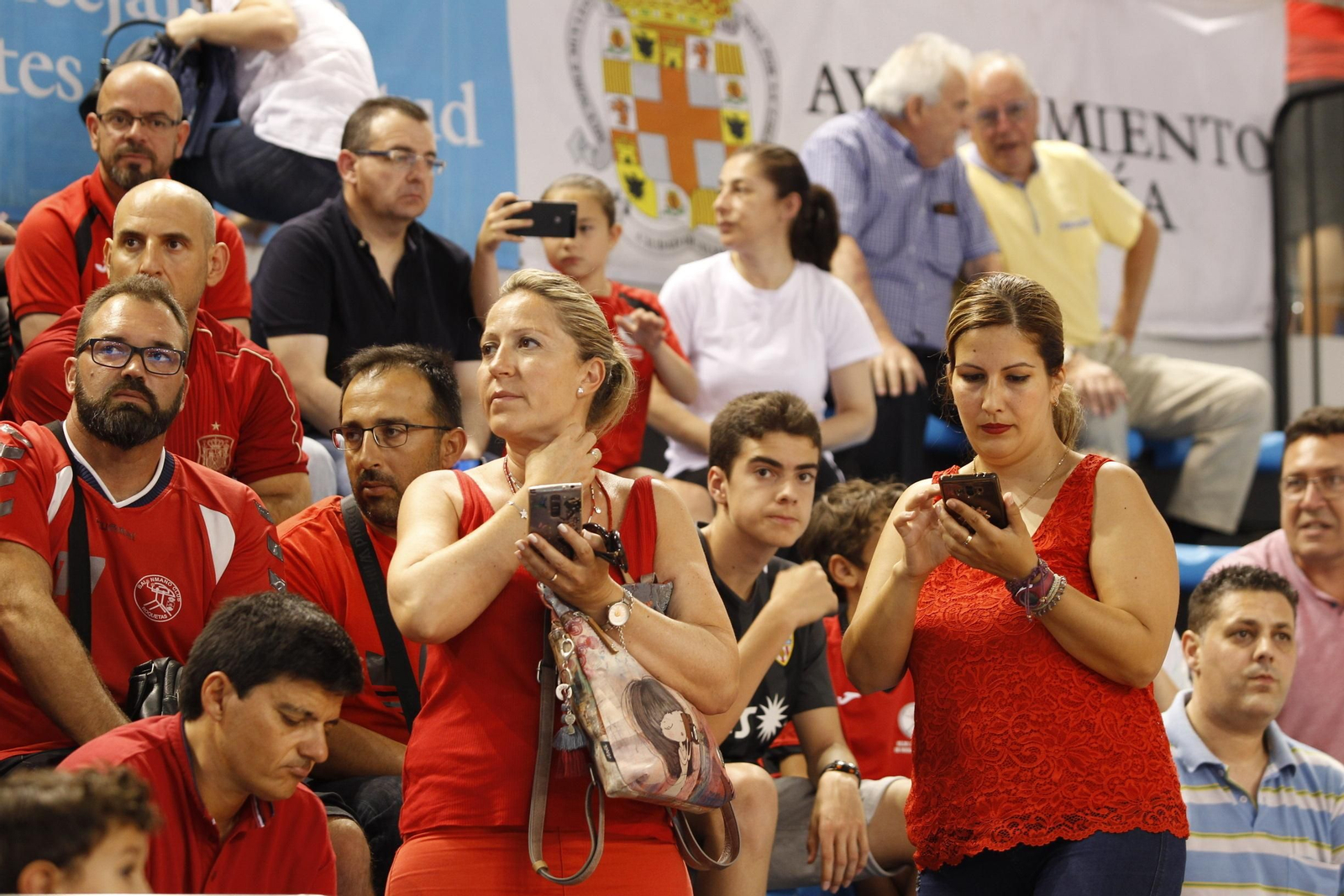Fotogalería España-Suecia. Balonmano. Palacio Juegos Mediterráneos. Almería