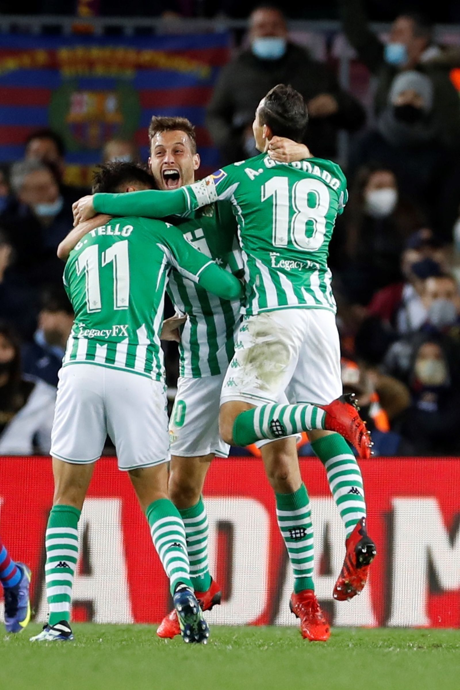 Las fotos del Barcelona-Betis