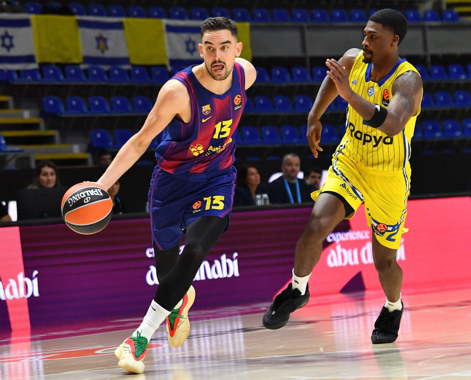 El Barça avisa al Unicaja con un contundente triunfo ante Maccabi (71-92)