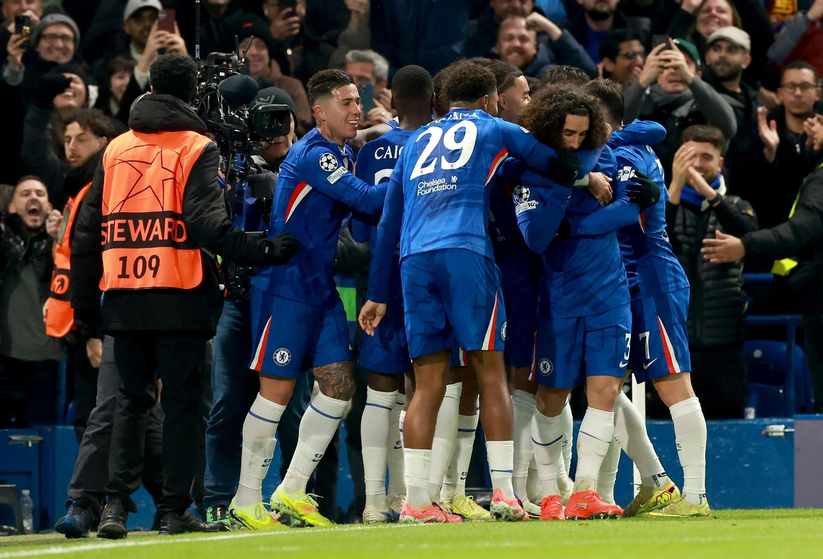 Las fotos del Chelsea-Barcelona