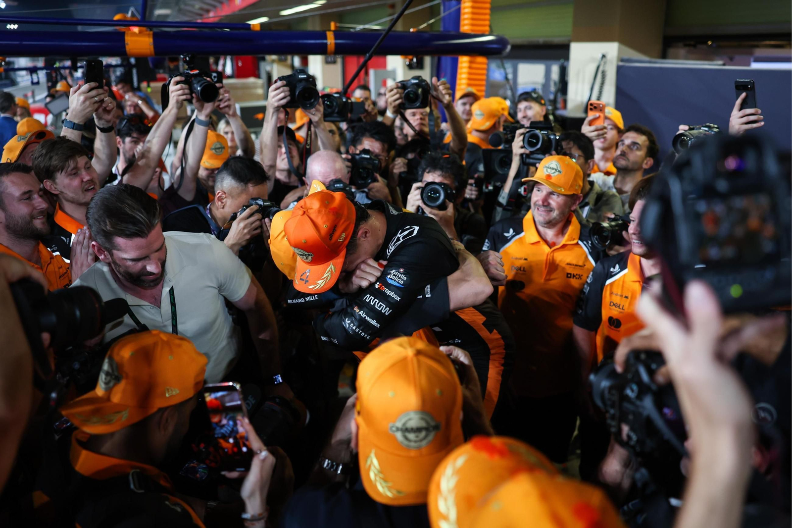 Las fotos del título mundial de Lando Norris en la Fórmula 1