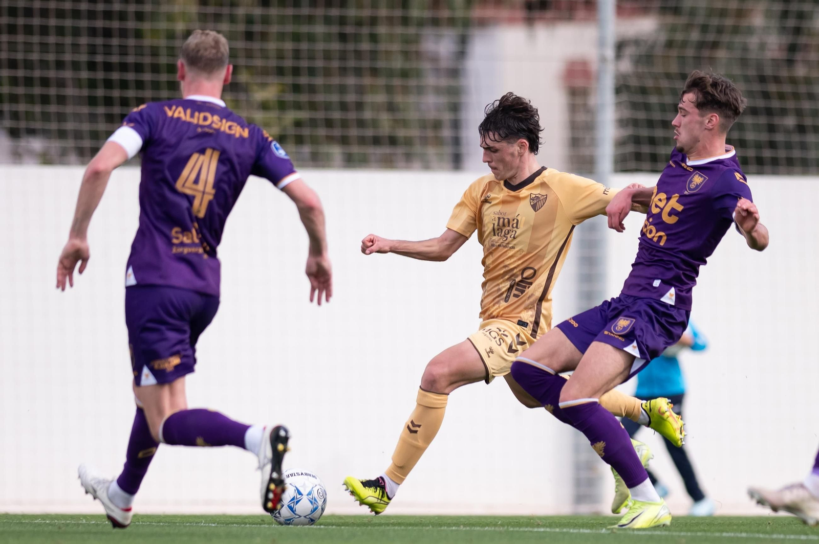 El Málaga-Go Ahead Eagles, en imágenes