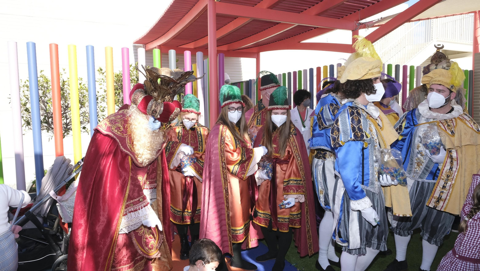 Los Reyes Magos en el Hospital Torrecárdenas de Almería
