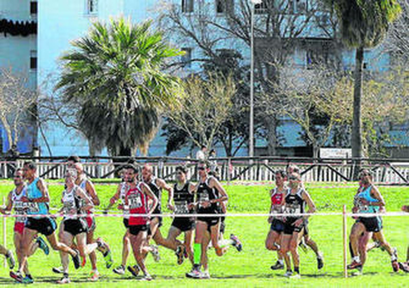 Un momento de la prueba celebrada en la Pradera de Chapín.