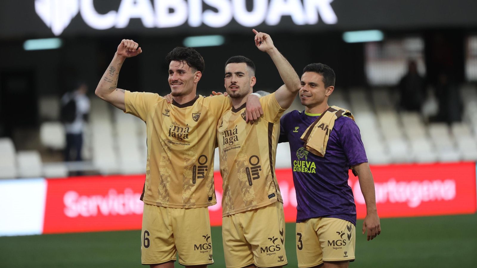 Las fotos del FC Cartagena-Málaga CF