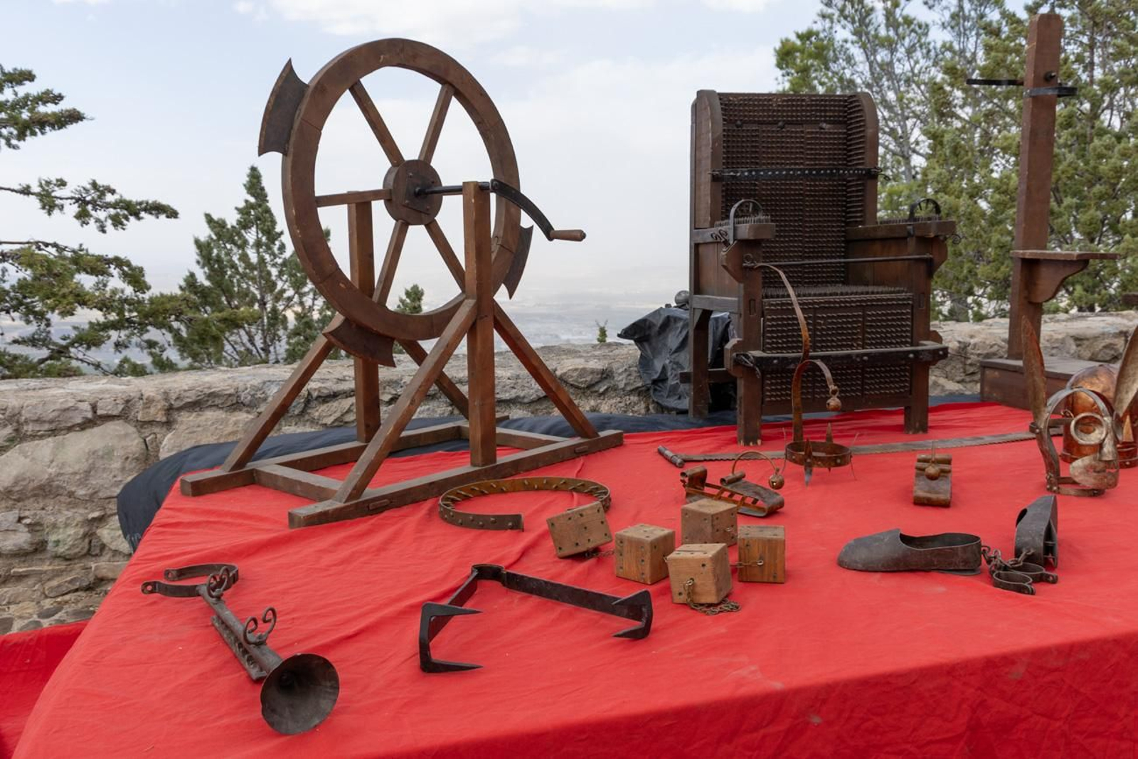 Moradores del Castillo de Jaén, recreación histórica de la Edad Media en el Cerro de Santa Catalina