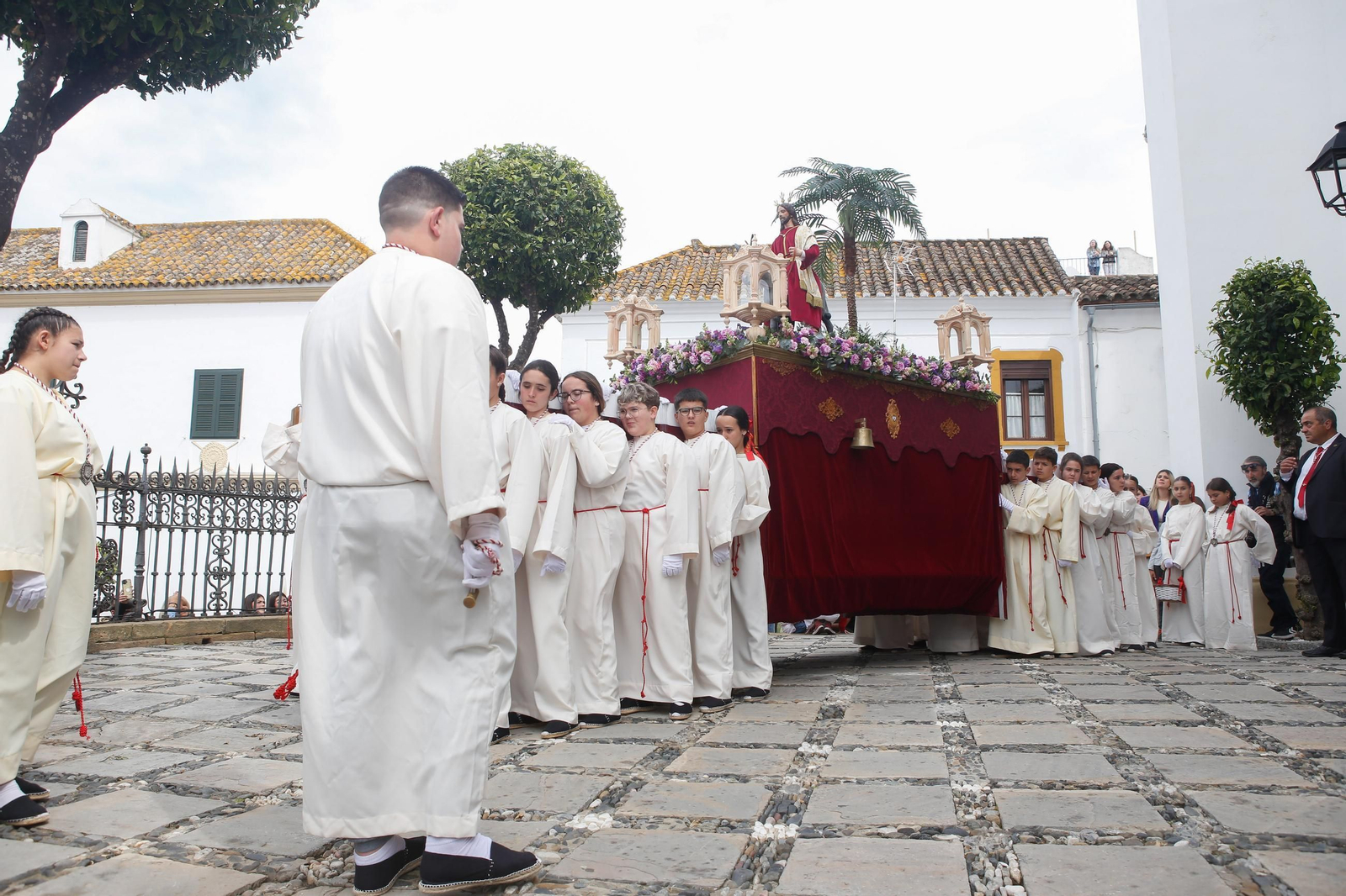 Fotos del Domingo de Ramos en San Roque