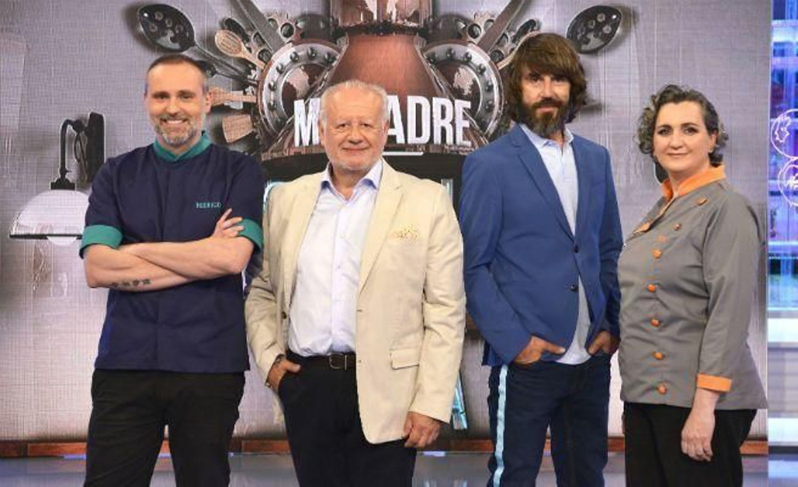Los cocineros de la nueva edición, con Juan Echanove y Santi Millán Los cocineros de la nueva edición, con Juan Echanove y Santi Millán