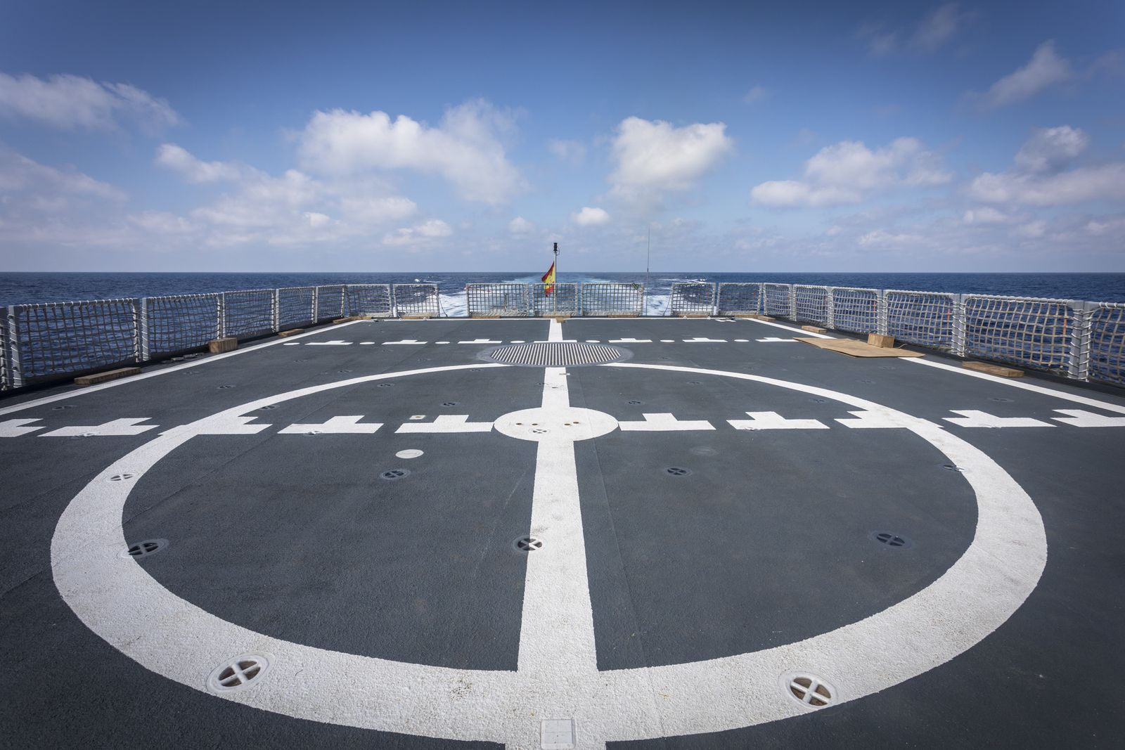Imágenes de la prueba de mar del 'Audaz'