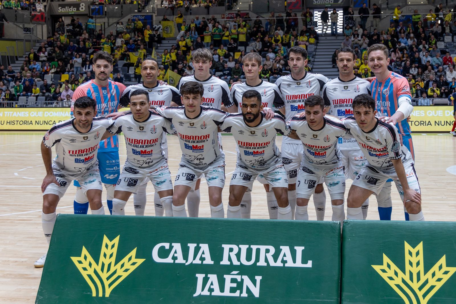 Las mejores imágenes de las tablas entre Jaén Paraíso Interior FS y Noia Portus Apostoli