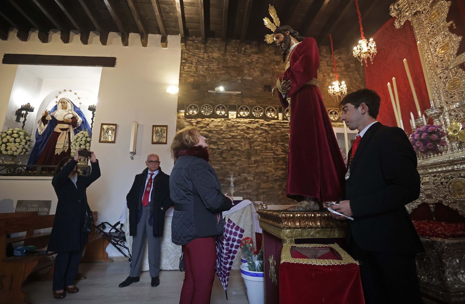 Fotos del Solemne Besapié a Nuestro Padre Jesús Cautivo de Medinaceli en Algeciras