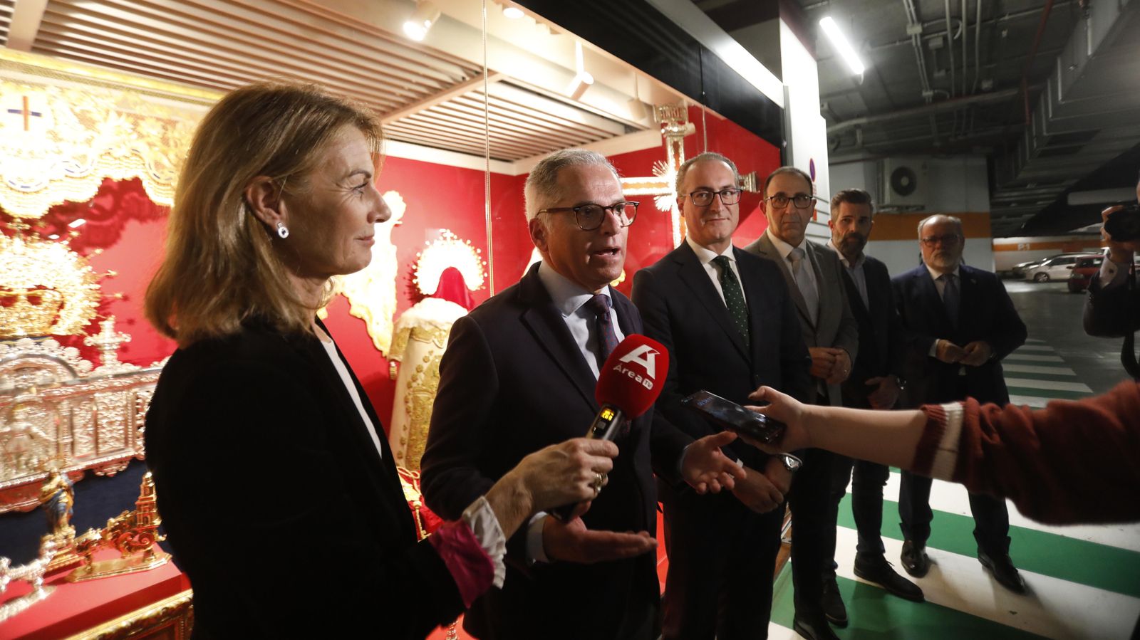 La exposición de Semana Santa en El Corte Inglés de Algeciras