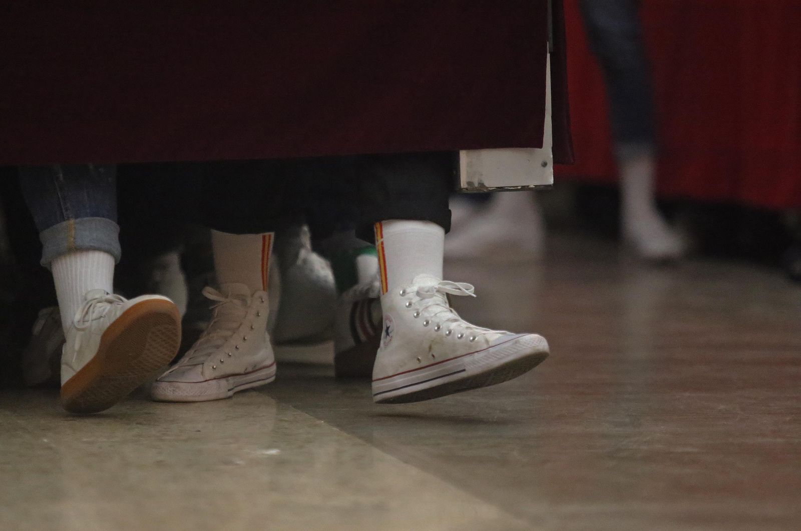 Fotos de la primera levantá de La Borriquita en Algeciras 2023