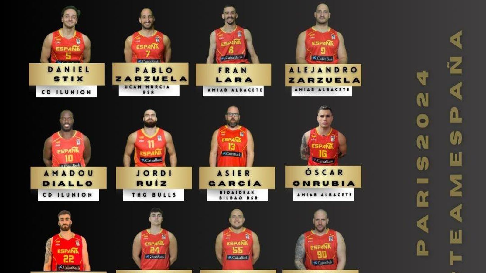 Convocatoria de España.