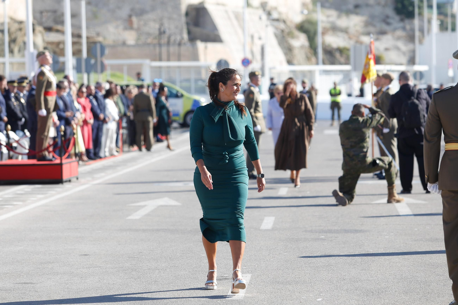 Las fotos de la jura de bandera civil en Tarifa