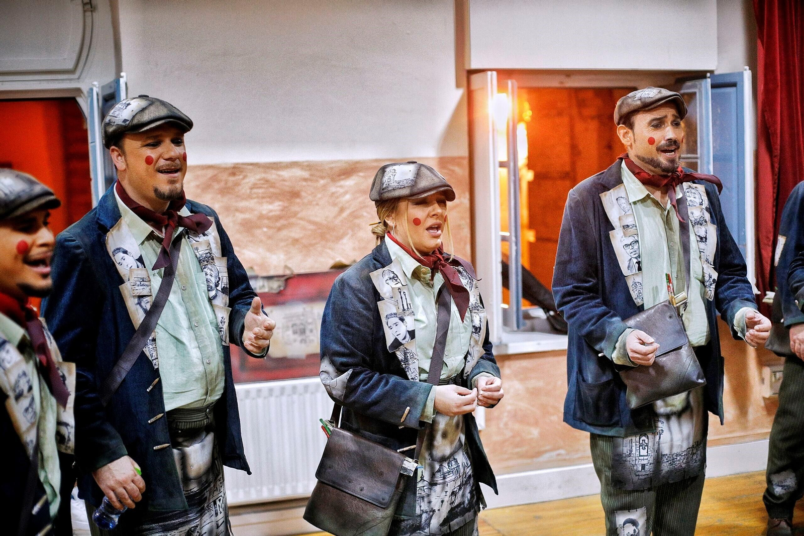 Comparsa 'Los retratistas'