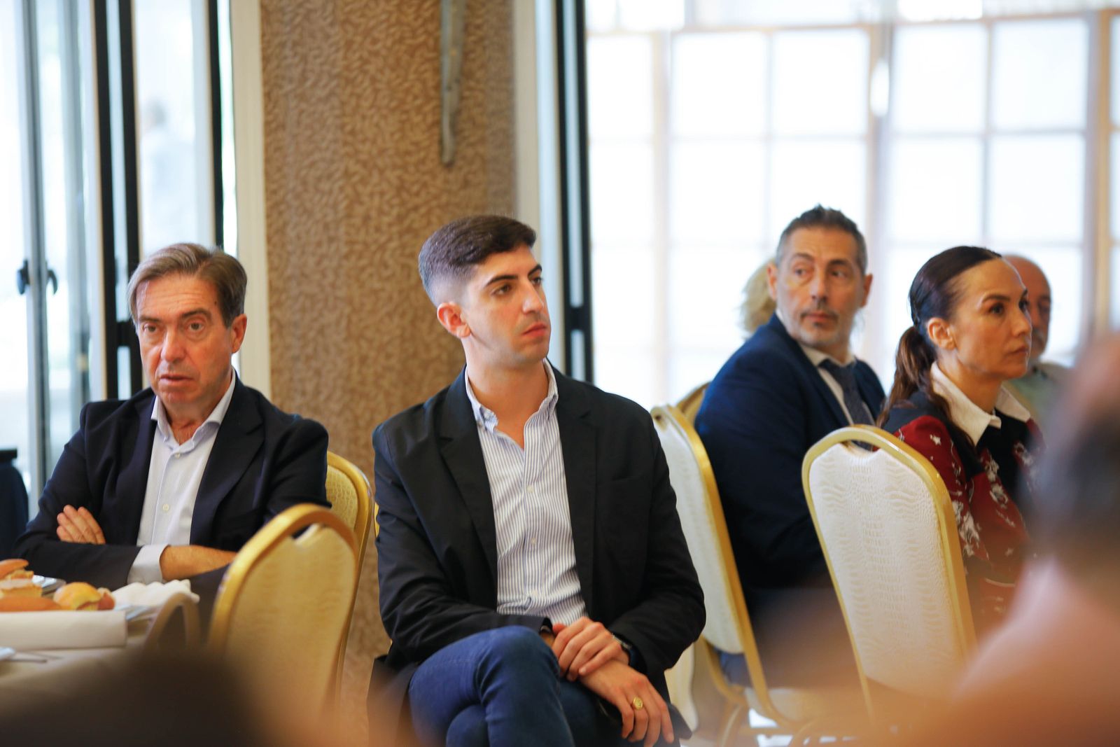 Imágenes del desayuno coloquio de Diario de Almería, con Jesús Barranco, CEO de La Unión