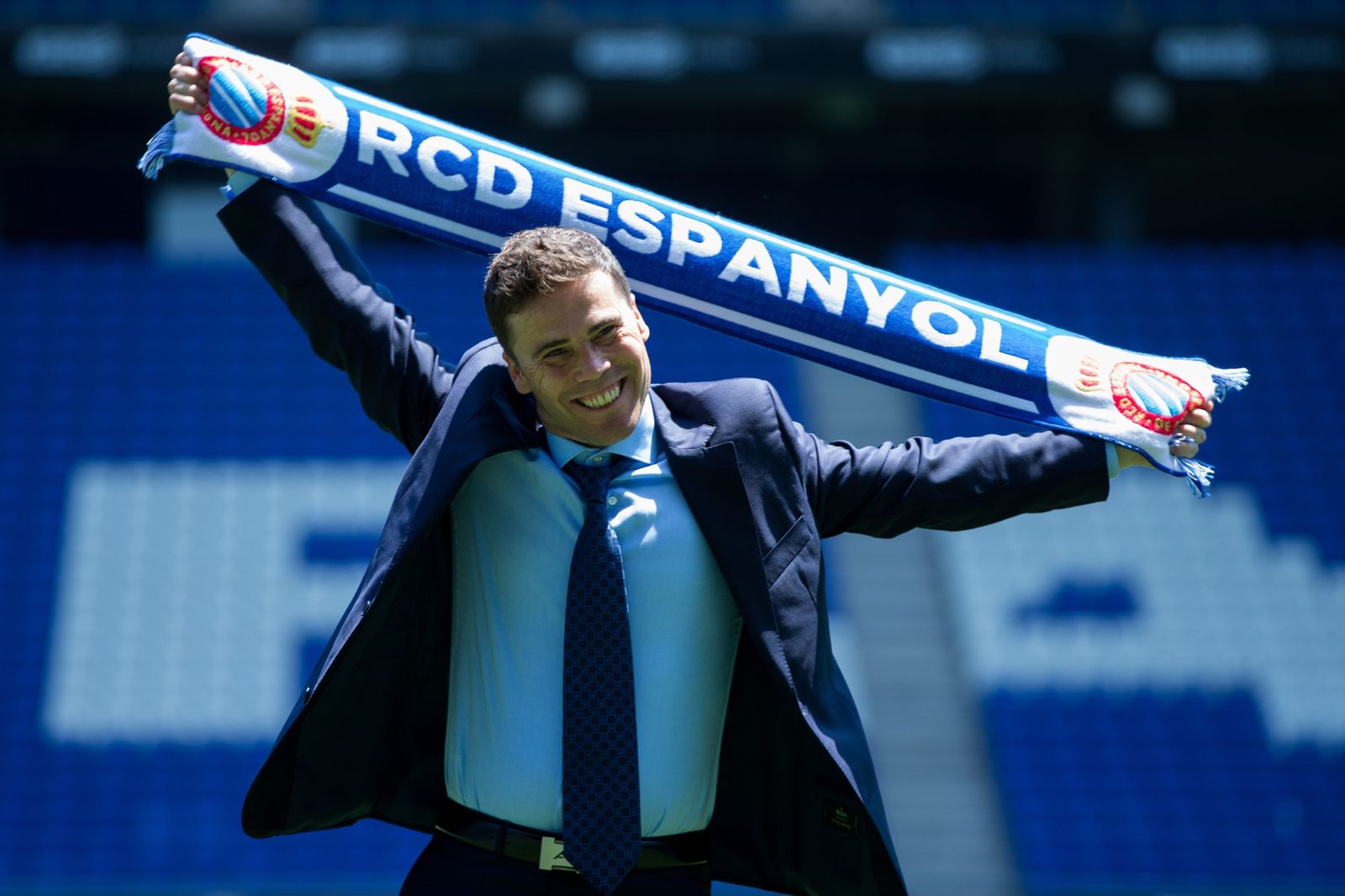 Rubi, entrenador del Espanyol.