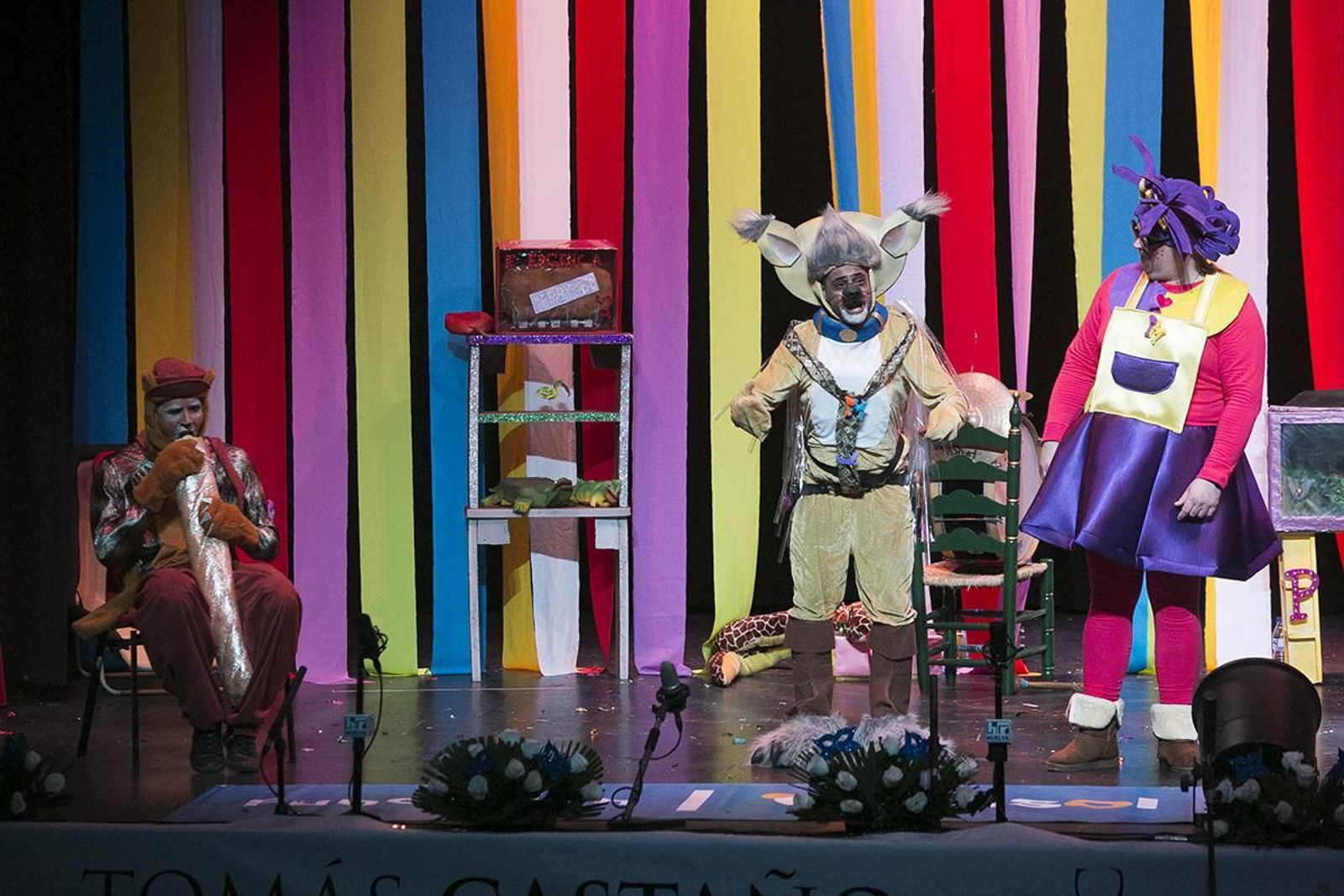 Imagen de la tercera semifinal del Carnaval Colombino