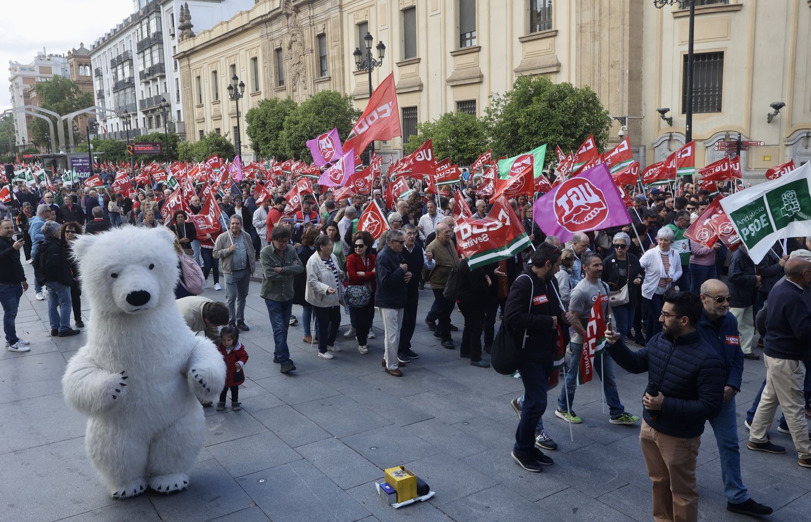 Manifestación día internacional del Trabajo