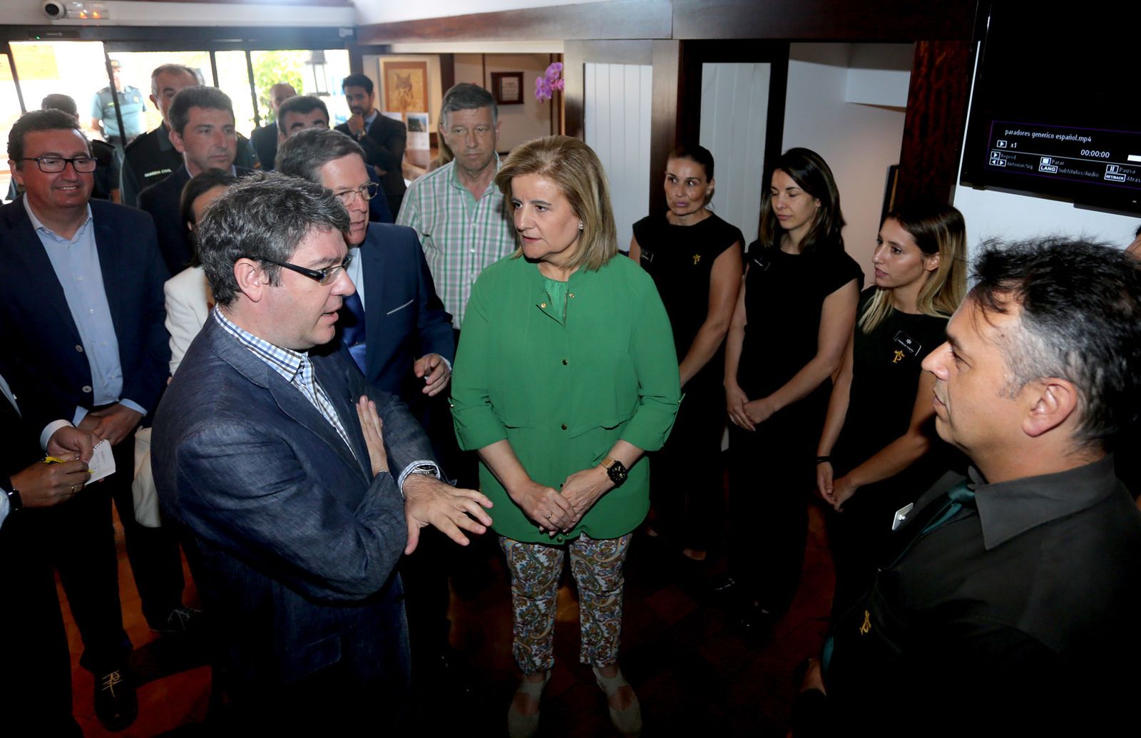 Reapertura del Parador de Mazagón tras el incendio