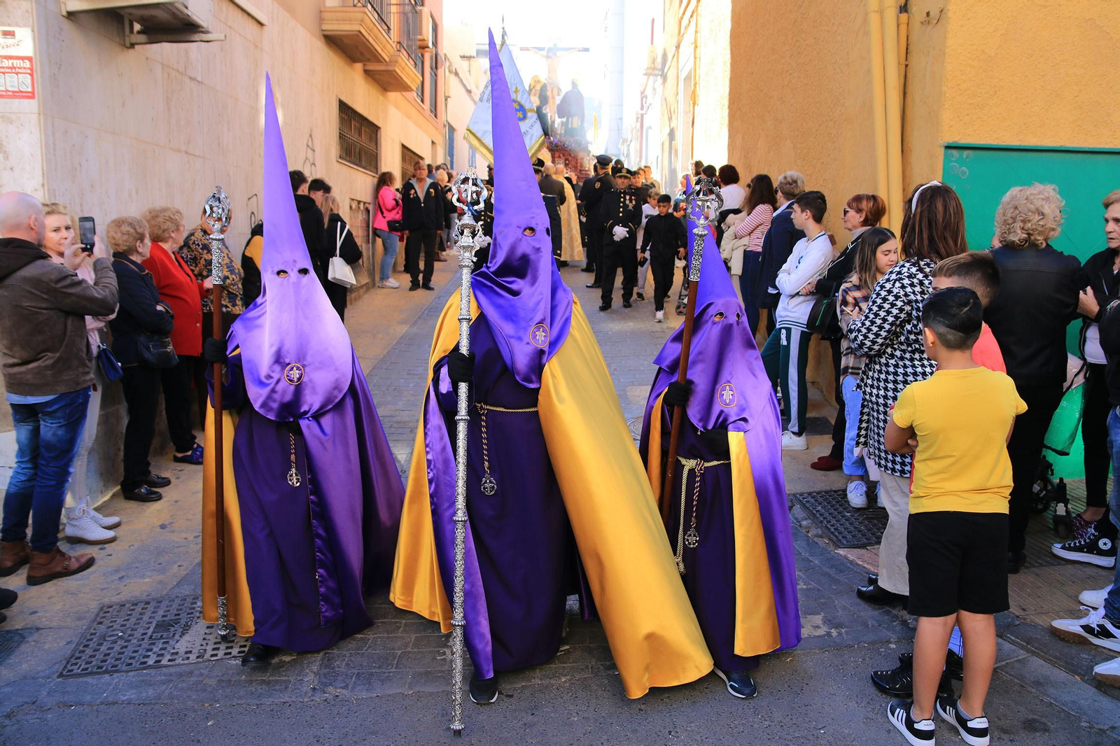 La procesión del Calvario, en imágenes