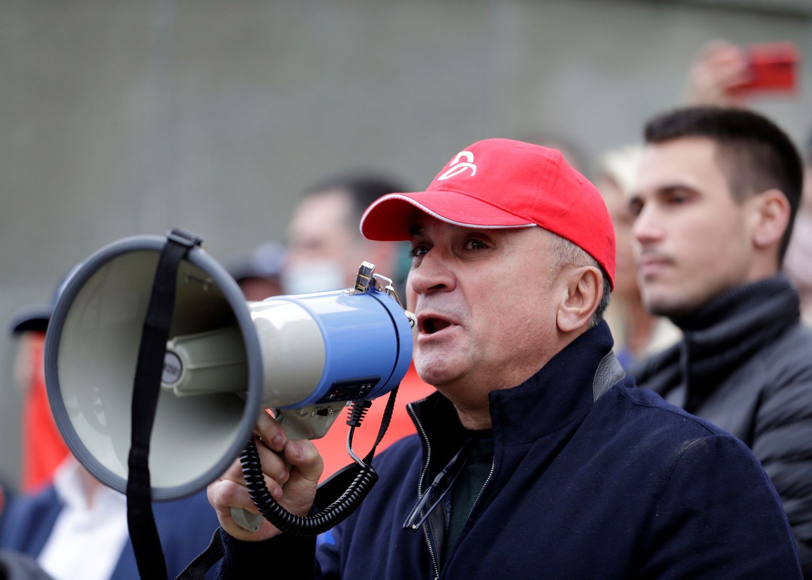 El padre de Djokovic.